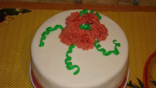 Mga cake ng bulaklak