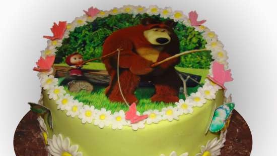 Torte basate sul cartone animato Masha e Orso