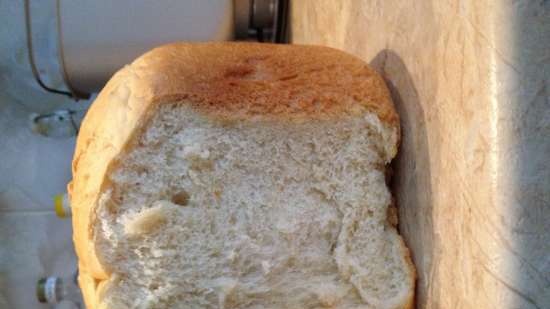 Pane italiano in una macchina per il pane