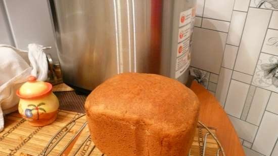 Pan de trigo y centeno con cerveza negra