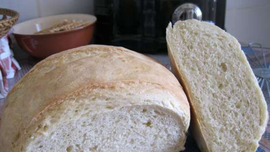 Lang houdbaar wit tafelbrood (oven)