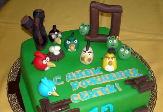 Angry Birds Cakes