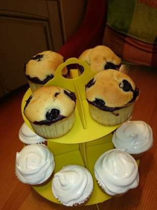 Muffins de bayas