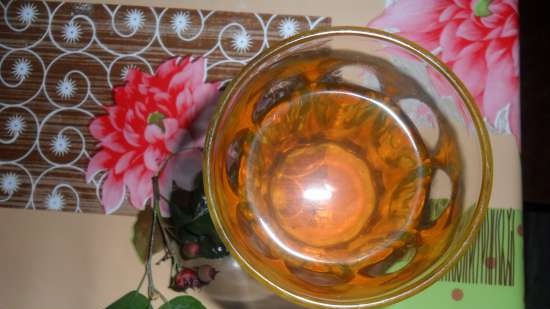 Fermented tea made from leaves of garden and wild plants (master class)