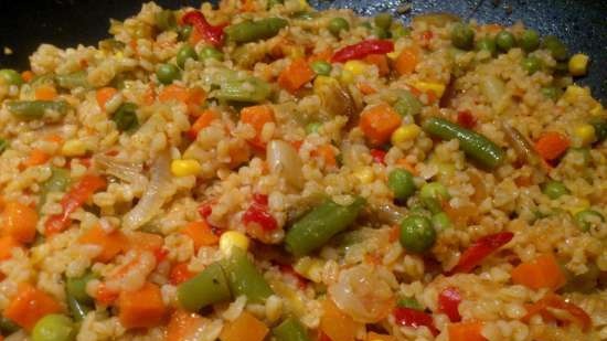 Verduras Bulgur