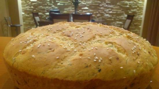 Wheat-potato tin bread (oven)