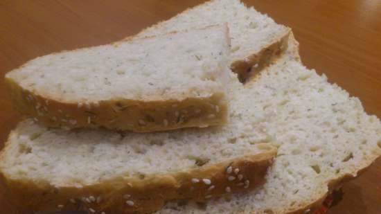 Wheat-potato tin bread (oven)