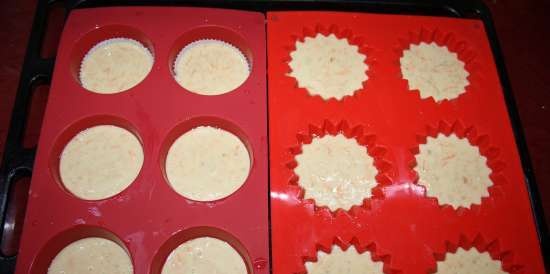 Cupcakes Nido Di Banana Carota