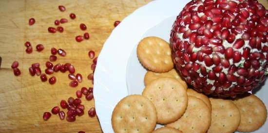 Snack bola de magrana