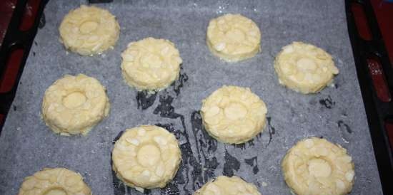 Viennese curd biscuits