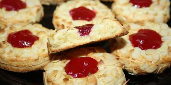 Biscotti alla cagliata viennesi