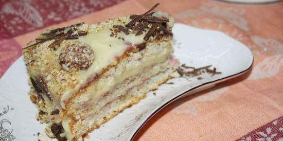 Lavantal cake with hazelnuts