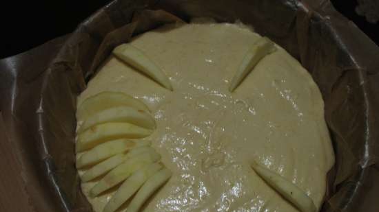 Tarta de manzana Torta di melle a raggi