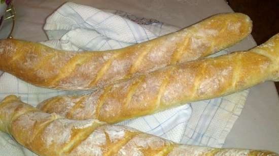 Epi baguettes (Richard Bertinet)