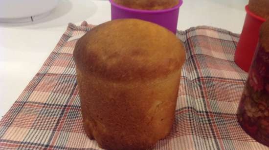 Kulich z Myasoedovskaya w piekarniku (klasa mistrzowska)