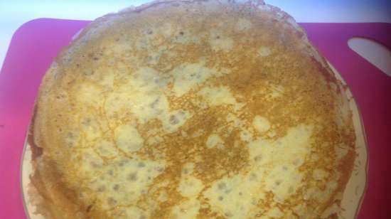 Silk pancake