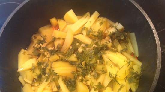 Narhangi - Uzbek stew of vegetables with meat (master class)