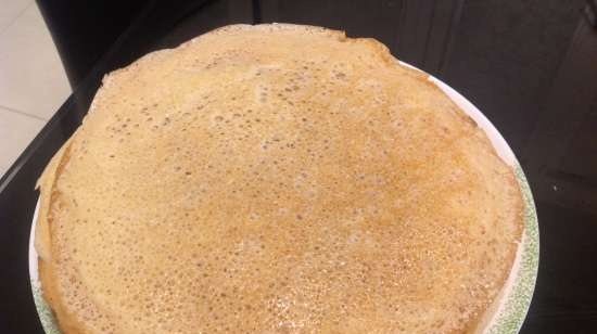 Ang yeast fermented milk pancake, tagapag-ingat