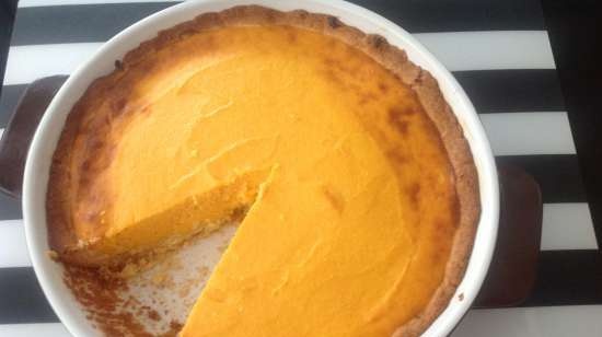 Torta di zucca e ricotta