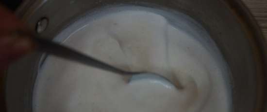 Semolina porridge from Baba Mani