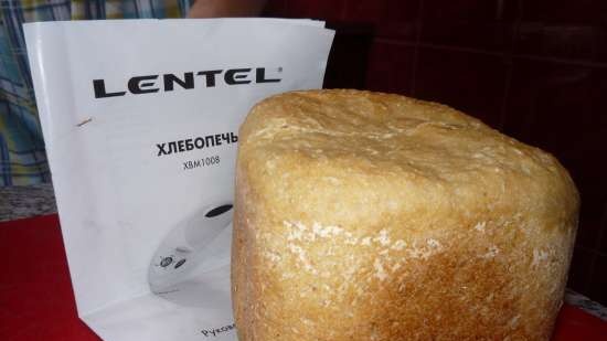 Lentel. Pan de trigo y centeno