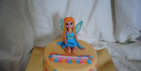 Torte con fate basate sul cartone animato Winx e altri