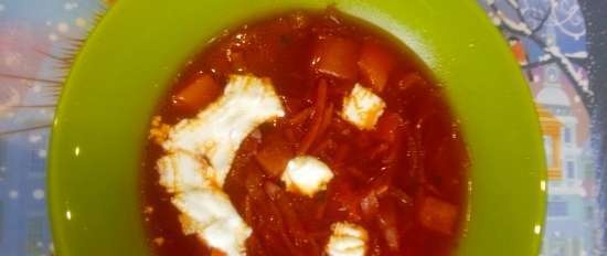 Lleuger borscht magre