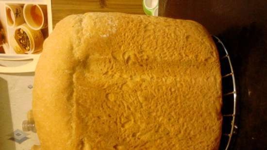 Whey bran bread