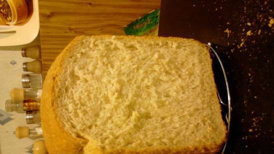 Whey bran bread