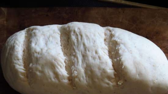 Pane con farina d'avena e pasta vecchia