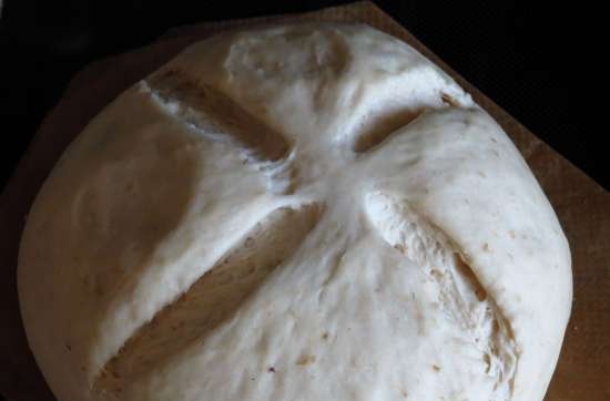 Pane con farina d'avena e pasta vecchia