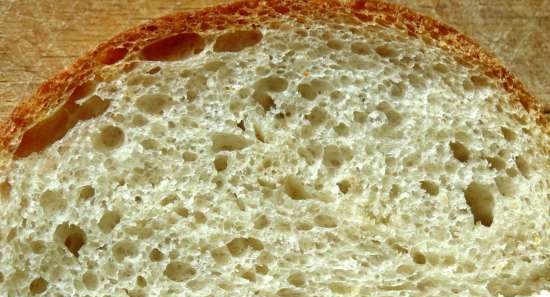 Pane con farina d'avena e pasta vecchia