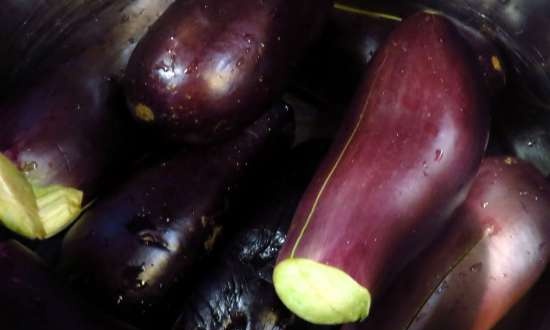 Berenjenas en escabeche con verduras