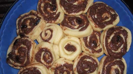 Pastís de cargol (Kuchen Schnecken)