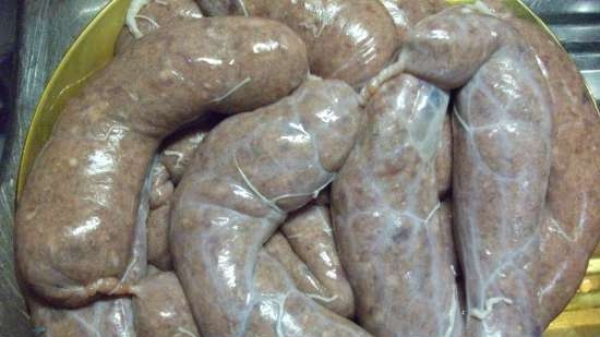 Leberwurst salsicce di fegato (Steba DD1 e DD2)