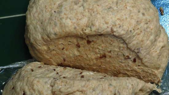 Wheat-rye baguettes with sourdough