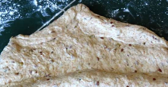 Wheat-rye baguettes with sourdough