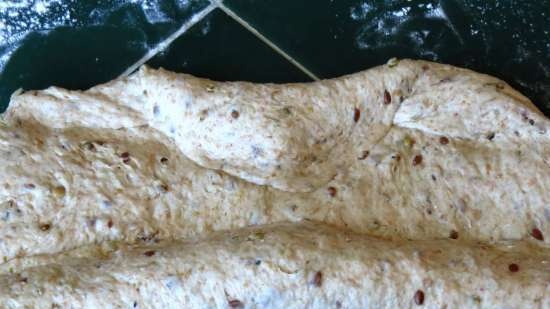 Wheat-rye baguettes with sourdough