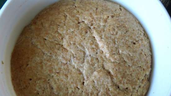 Wheat-rye bread with sourdough Dessert