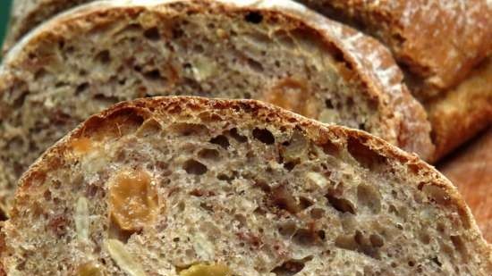 Wheat-rye bread with sourdough Dessert