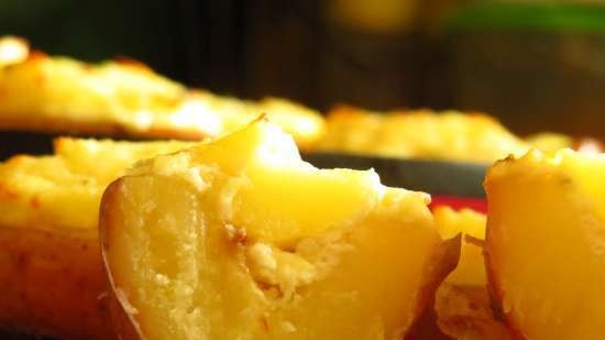 Patatas al horno con queso (pizzero Princess 115000)