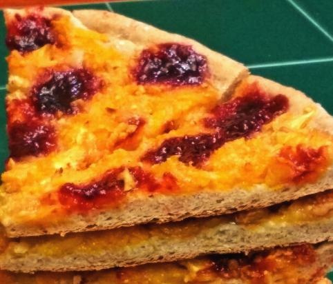 Dough patties with oatmeal and rye flour