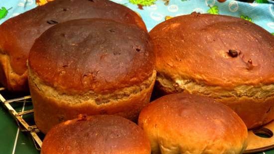 Torta di crema pasticcera su una grande