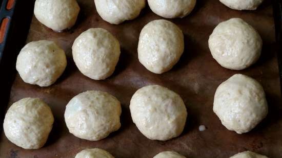 Tortini di pasta con farina d'avena e farina di segale