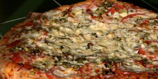 Dough pies with oatmeal and rye flour