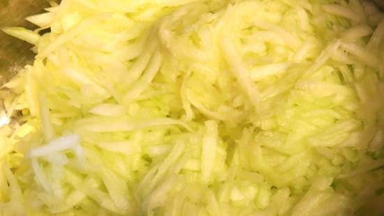 Aromatische bessen- en courgettejam