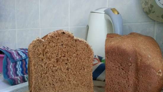 Light wheat-rye bread (oven)