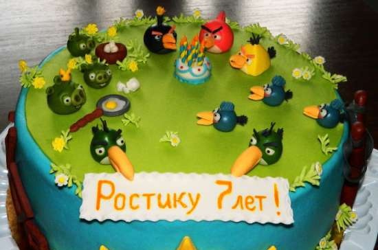 Angry Birds Cakes