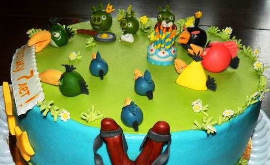 Angry Birds Cakes