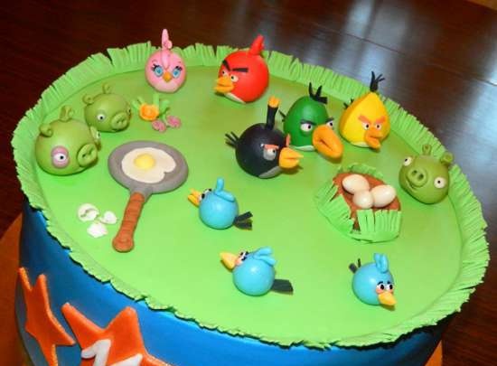 เค้ก Angry Birds